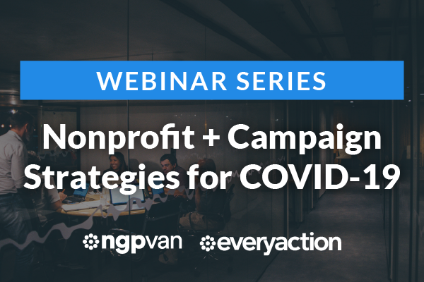Webinar Series: Nonprofit Strategies for COVID-19