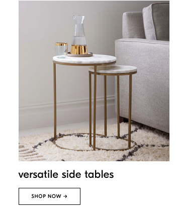 versatile side tables