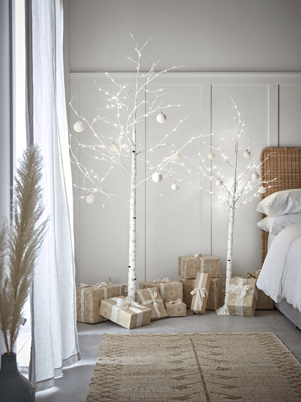 NEW Indoor Outdoor Magical Light Up Birch Tree