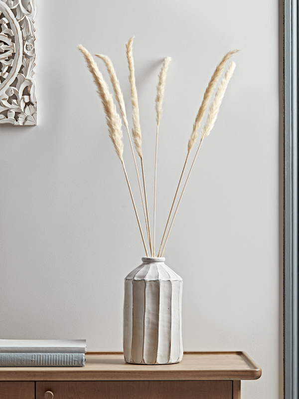 NEW Six Dried Pampas Grass Stems