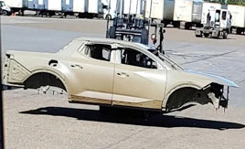 Spied: Hyundai Double-Cab Bakkie in Profile