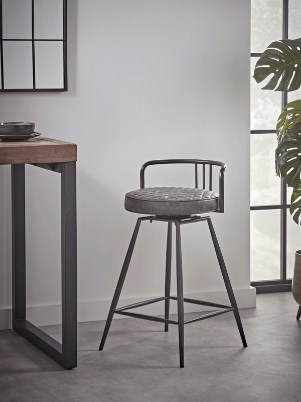 NEW Kew Counter Stool - Grey