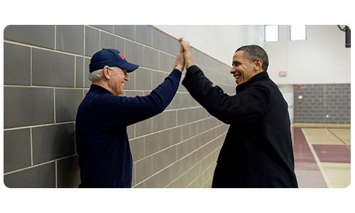 Picture of Barack Obama and Joe Biden.