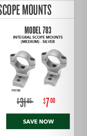 Clearance Special - 783 Integral Scope Mounts