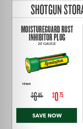 Clearance Special - Moistureguard Rust Inhibitor Plug