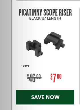 Clearance Special - Picatinny Scope Risers