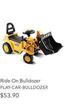 Ride On Bulldozer