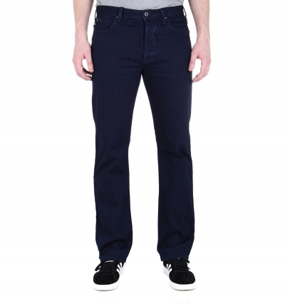 Emporio Armani J21 Blue Tonal Stitch Regular Fit Jeans