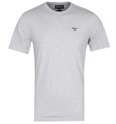 Barbour Seton Small Logo Light Grey T-Shirt