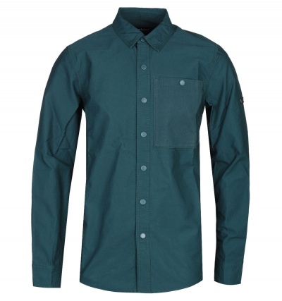 Barbour International Dual Pine Green Overshirt