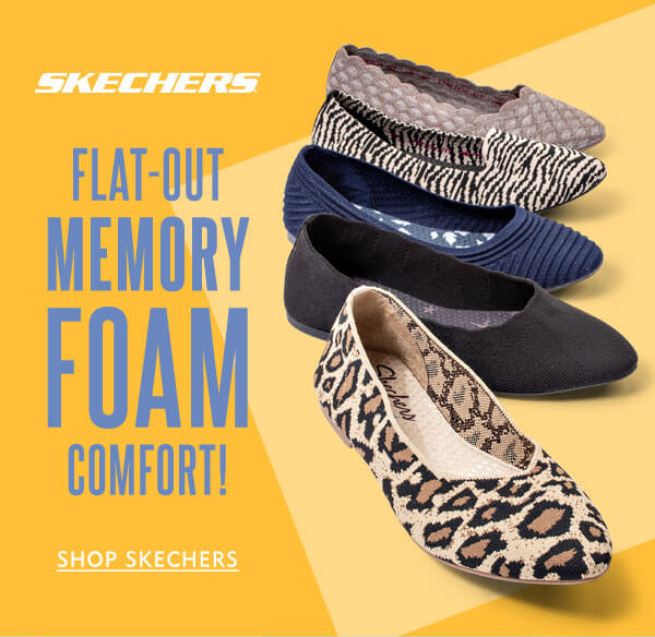Flat-out memory foam comfort! Shop Skechers. Great selection of women''s flats.