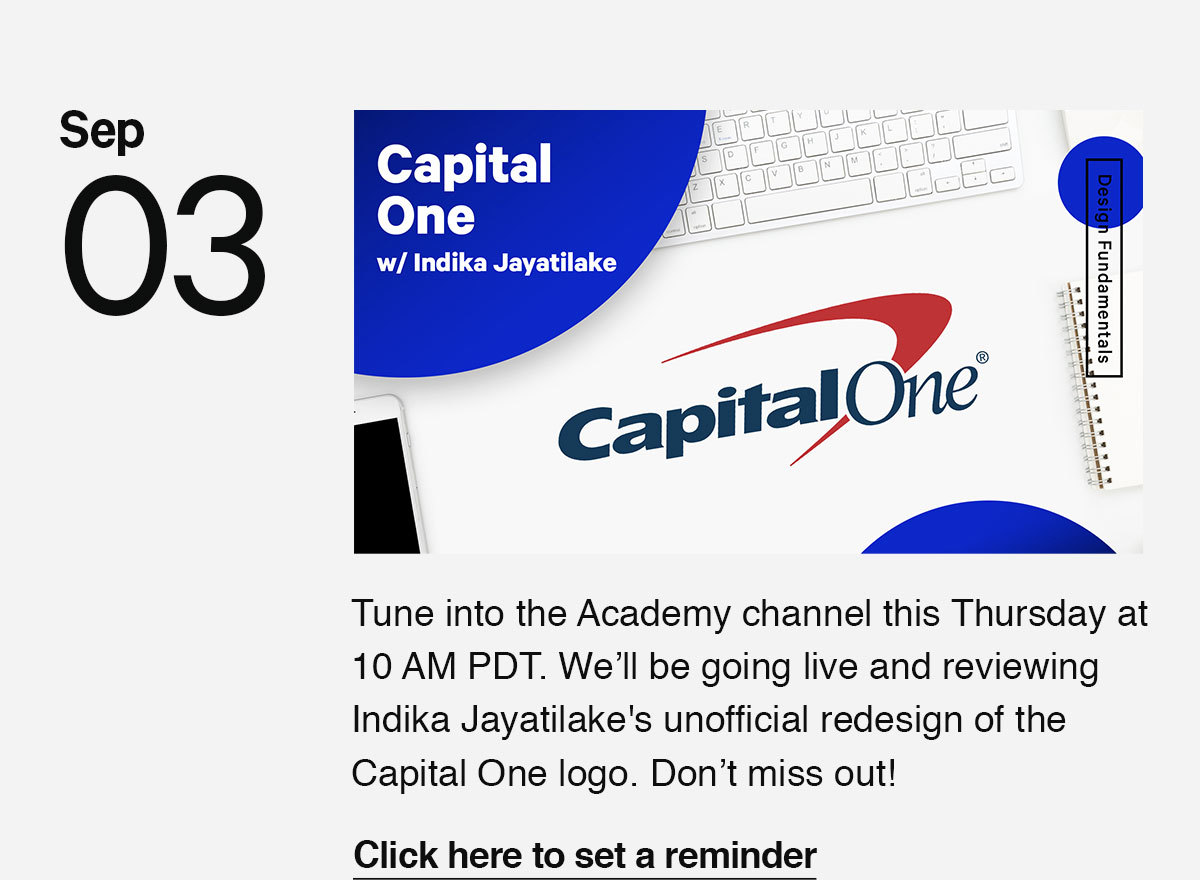 Click here to set a reminder for our livestream this Thursday on the Academy channel. 