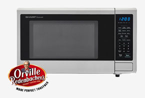 Sharp Stainless Steel Countertop Microwave