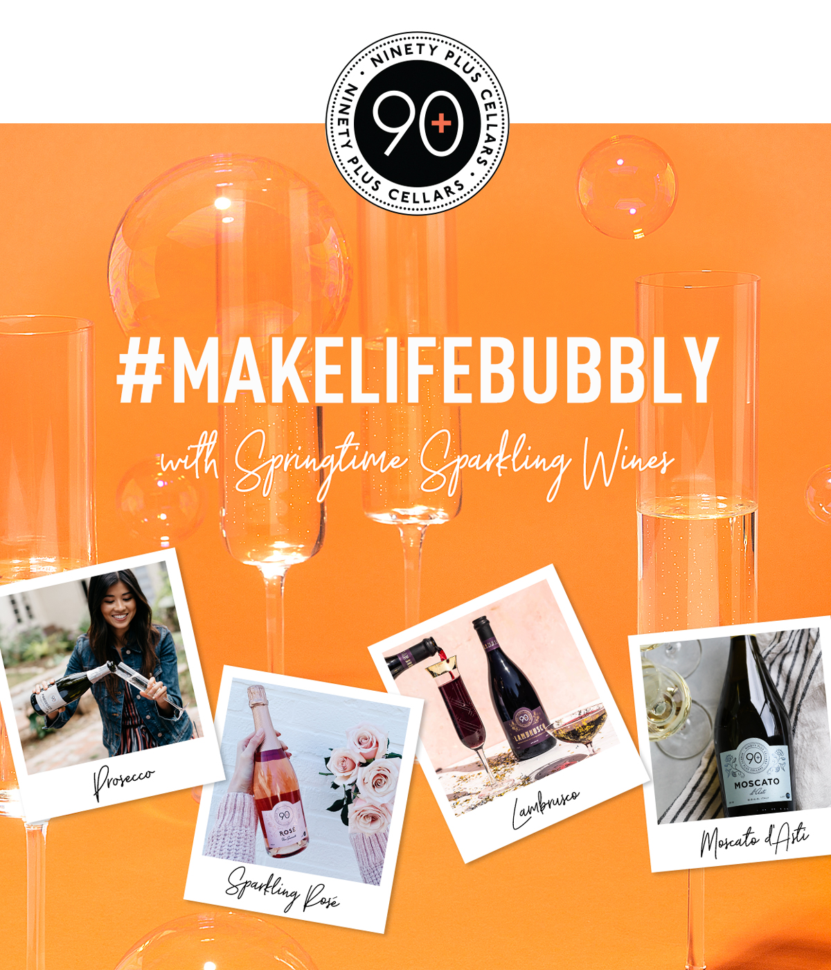 #MakeLifeBubbly with Springtime Sparkling Wines!