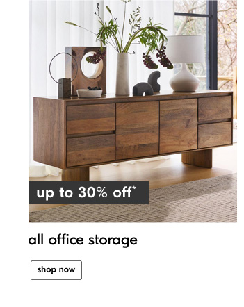 up to 30% off all office storage