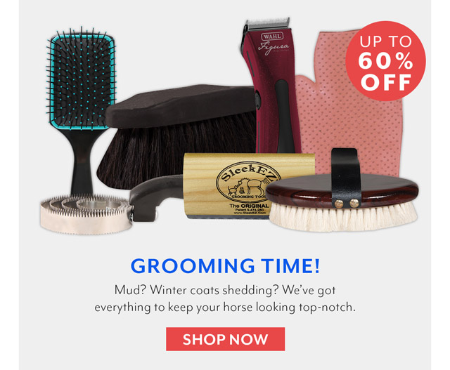 Grooming Essentials - up to 60% off.