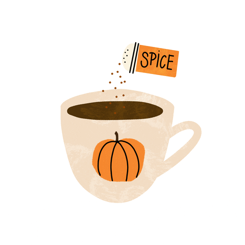 Pumpkin Spice Fall GIF by Olive + Me