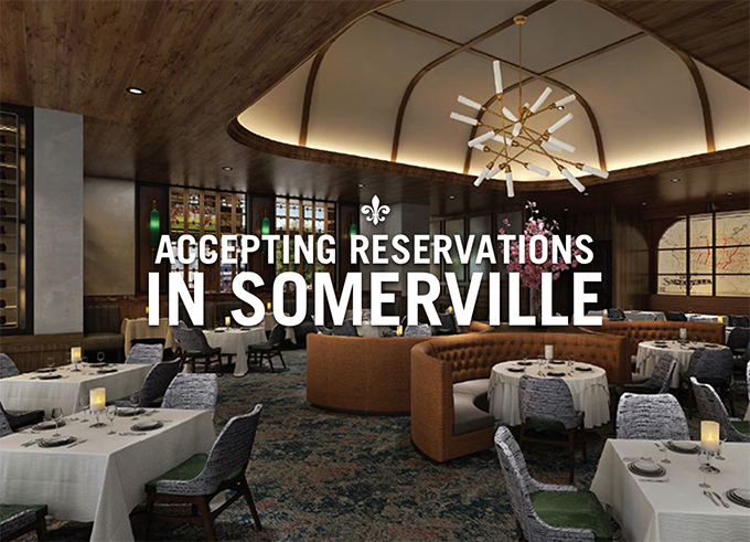 Accepting Reservations in Somerville