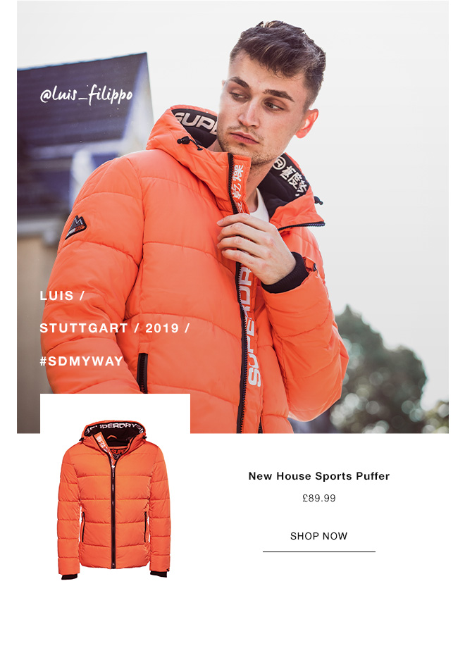 New House Sports Puffer Jacket