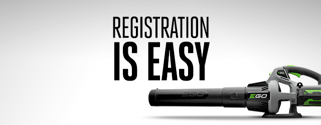 Registration is Easy