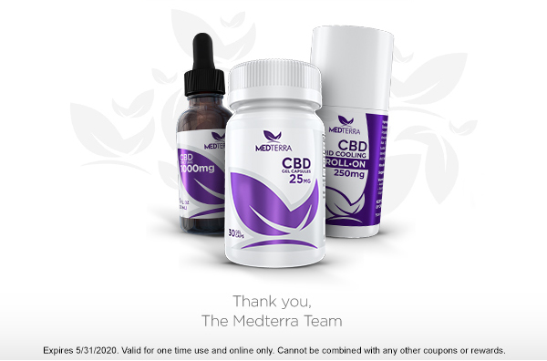 Get 30% off and celebrate three years of feeling better with Medterra today!