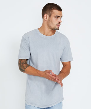 General Pants Co. Basics - Longline Curved Hem T-Shirt