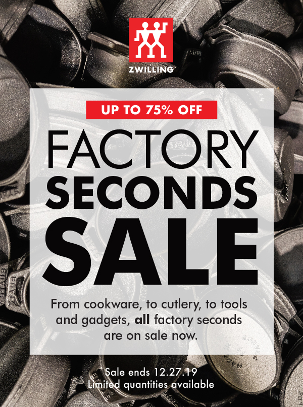 Factory Seconds Sale