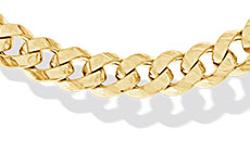 10K Yellow Gold Link Chain Bracelet