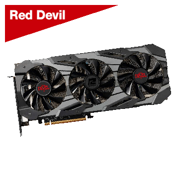 PowerColor Radeon RX 5700 XT Red Devil Overclocked Triple-Fan 8GB GDDR6 PCIe 4.0 Graphics Card