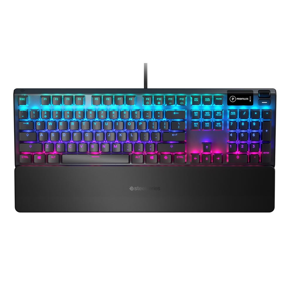 SteelSeries Apex 5 RGB Gaming Keyboard - Hybrid Blue