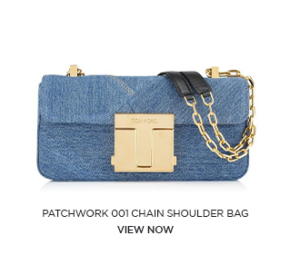 PATCHWORK 001 CHAIN SHOULDER BAG. VIEW NOW.