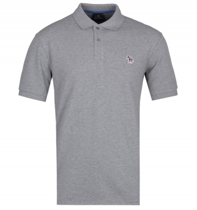 PS Paul Smith Short Sleeve Regular Fit Grey Polo Shirt