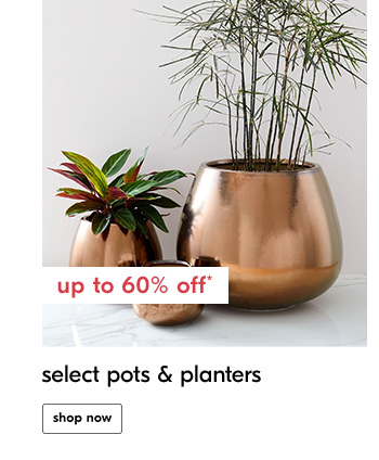 select pots & planters
