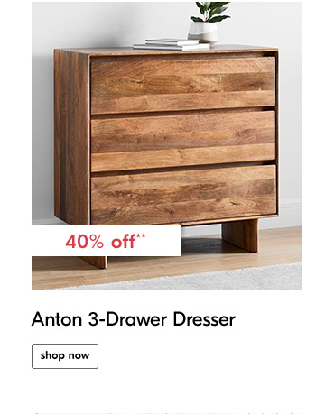 Anton 3-Drawer Dresser