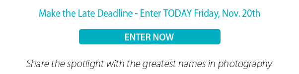 Make the Late Deadline - Enter by Friday, Nov. 20th