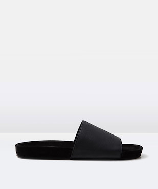 Arvust - Pointer Leather Slide Black