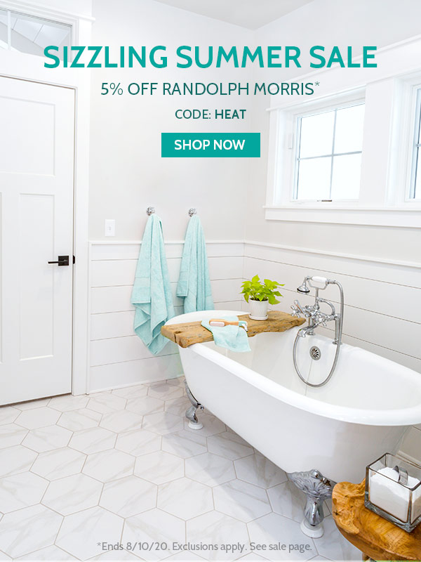 Sizzling Summer Sale. Save 5% off Randolph Morris with code HEAT.