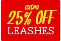 Extra 25% Off Leashes