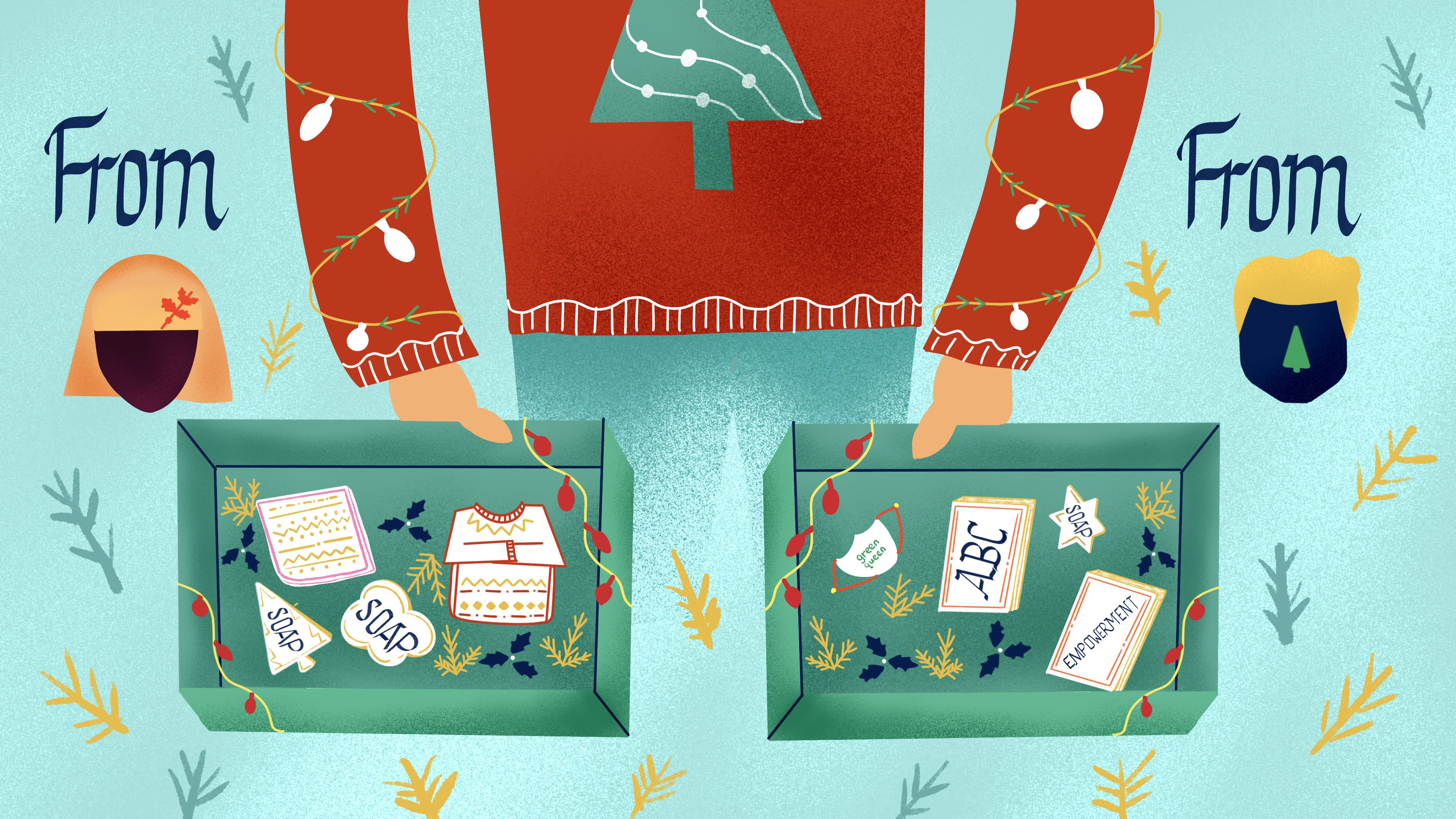 Jennifer Chua Header Illustration: The Spirit Of Gifting