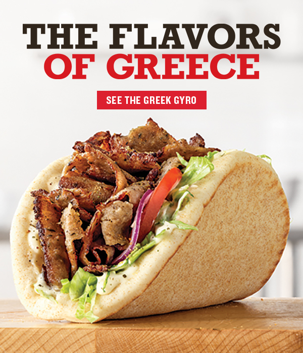 The Flavors Of Greece     SEE THE GREEK GYRO