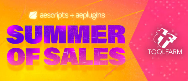 aescripts+aeplugins summer sales 2020