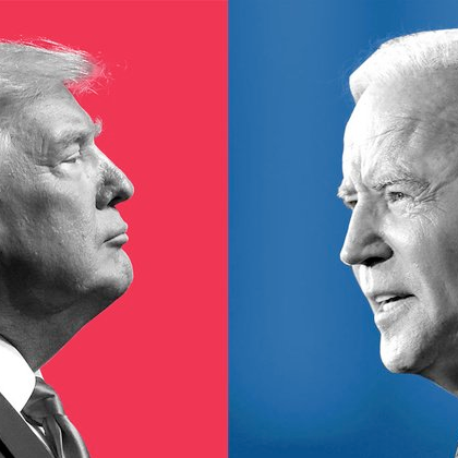 Trump and Biden graphic from CFR