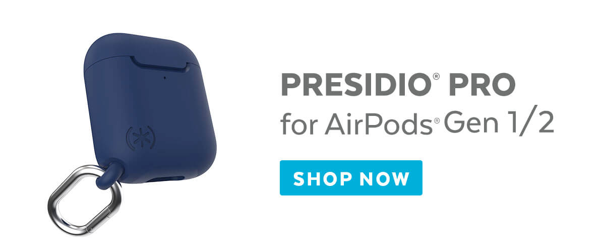 Presidio Pro for AirPods Gen 1 and 2. Shop now.