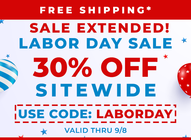 Labor Day Sale EXTENDED