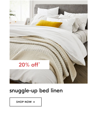 snuggle-up bed linen