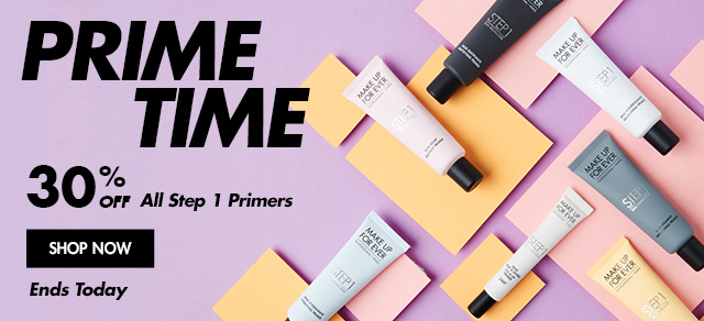 PRIME TIME with 30% Off All Step 1 Primers**