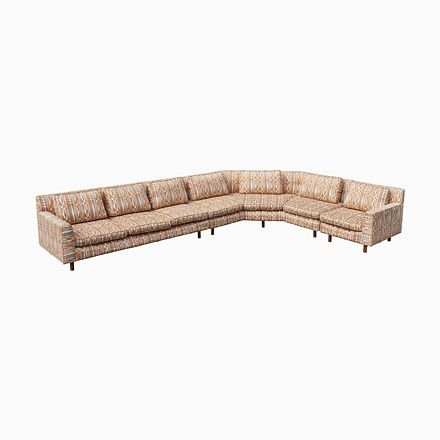 Image of Large Sectional Sofa by Edward Wormley for Dunbar, 1960s