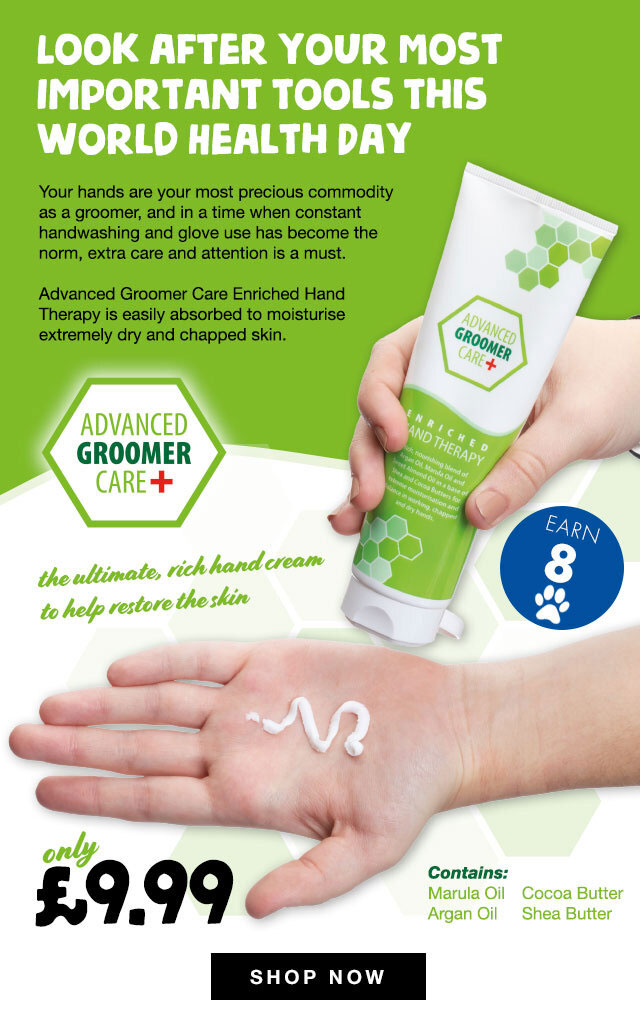 Groomer Care Enriched Hand Therapy - shop now!