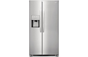 Shop Frigidaire Stainless Steel Side-By-Side Counter Depth Refrigerator