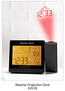 Weather Projection Clock